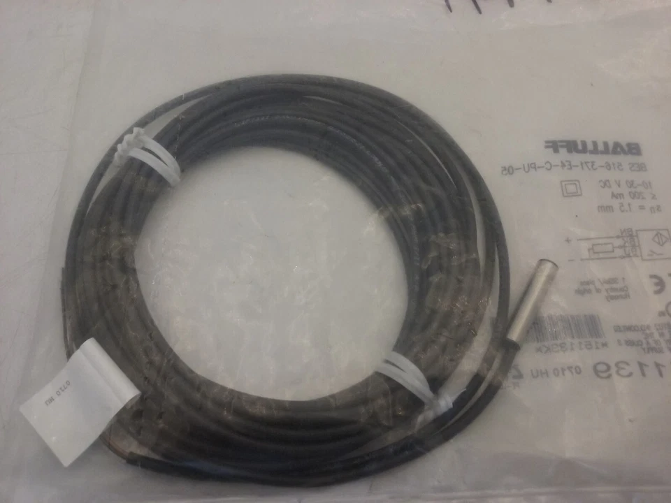 BALLUFF BES 516-371-E4-C-PU-05 INDUCTIVE SENSOR 10-30V DC 200mA (151139) NIB - Image 2 of 3