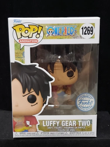 Funko Pop! One Piece Luffy Gear Two Special Edition Sticker.