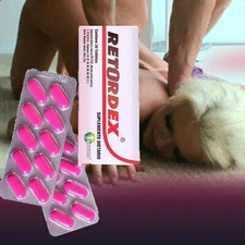 Retordex Men Bull Powers Supplement Rock Hard Stamina Timing Strength Bed Time