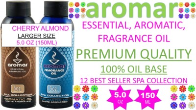 Aromar Aromatic Essential Oil Burning Diffuser Aroma 5 oz (150 ml) CHERRY ALMOND