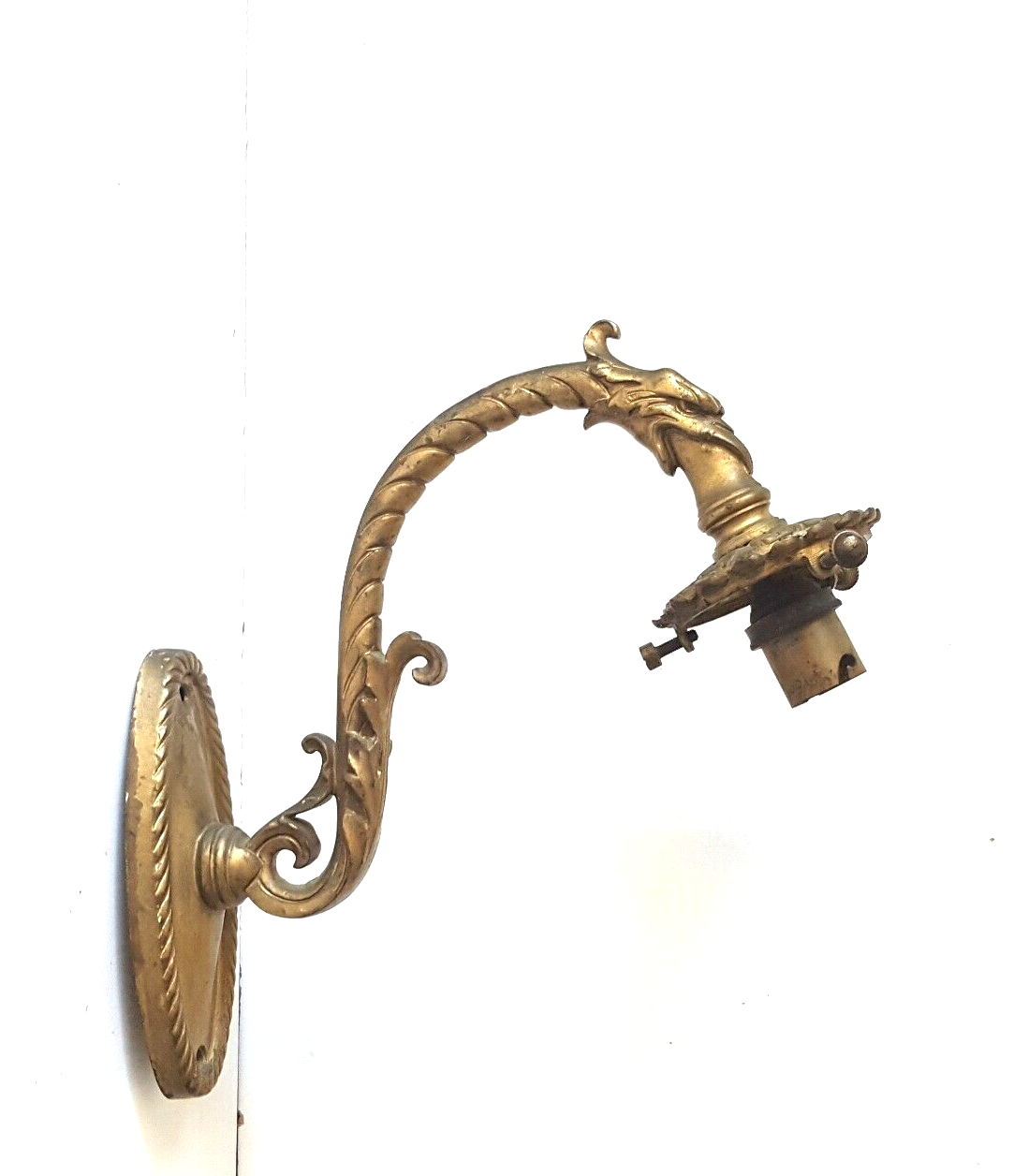 Solid griffin Eagle bronze wall sconce Antique French architectural