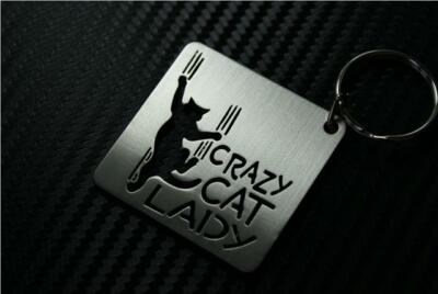 CRAZY CAT LADY SCHLÜSSELANHÄNGER