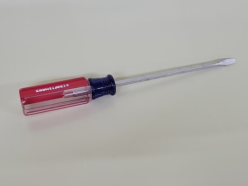 Craftsman 41589 1/8" Flat Tip 4" Screwdriver Made in USA New Old Stock - Picture 7 of 8