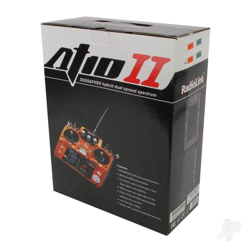 RadioLink AT10II 2.4GHz 12-Channel Transmitter with Receiver (Orange) - Picture 12 of 12