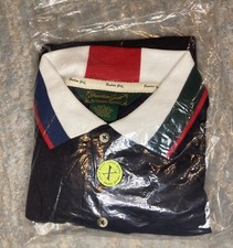 Vintage Bastion Golf By Charles Bastion Men's Polo shirt USA made size XL New