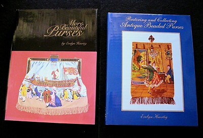 2 E HAERTIG BKS: MORE BEAUTIFUL PURSES & RESTOR/COLLECT ANTIQUE BEAD PURSES, NEW