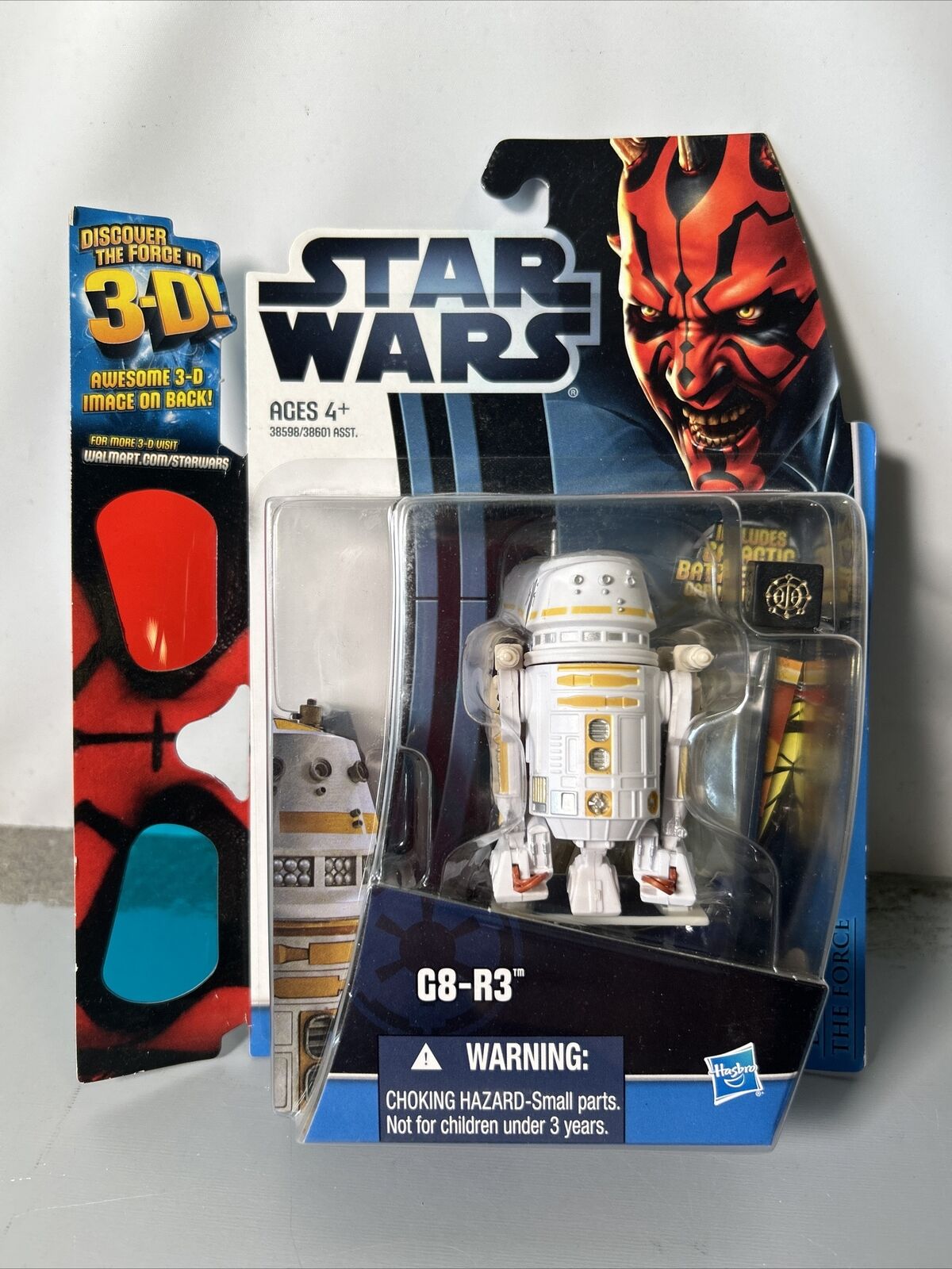 Star Wars Discover The Force 3D Glasses C8-R3 Figure Vintage 2.75 Inches NEW