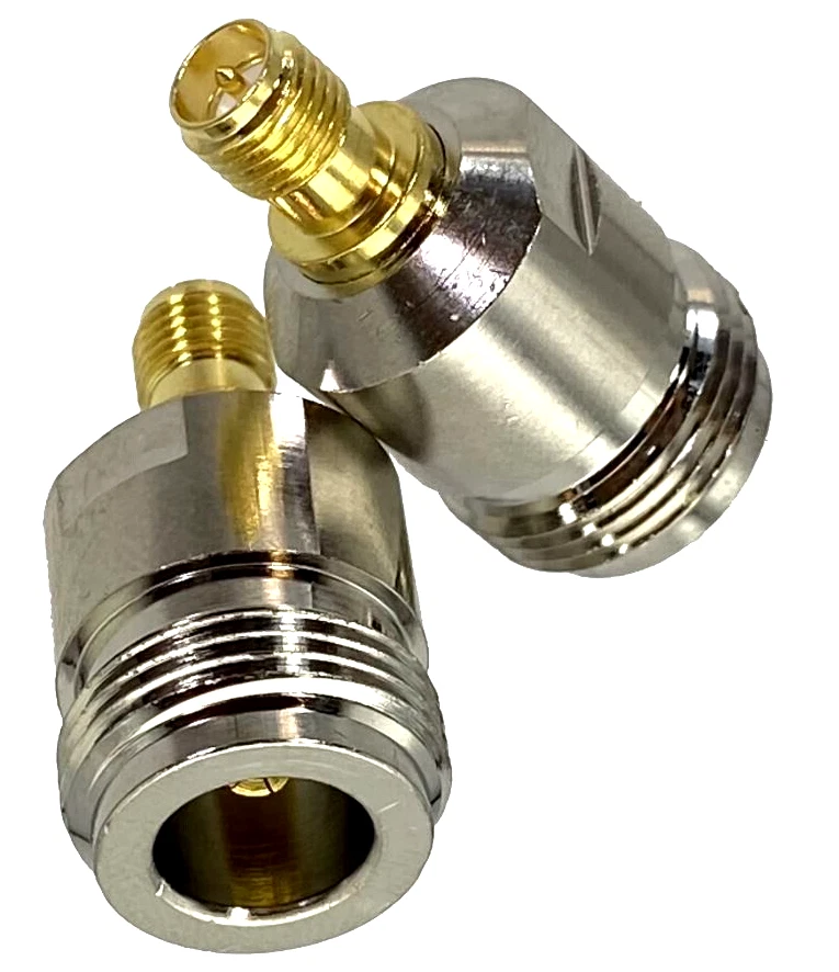 RT-ELECTRONICS N-Female auf SMA Female Adapter. Koaxial Adapter für RF Kabel N auf SMA