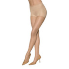 3XL= Q + Tamara Pale Nude Control Top Pantyhose Hooters Uniform Lingerie Work — photo 1