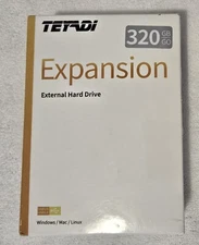 TEYADI External Hard Drive 320GB Ultra Slim USB 3.0