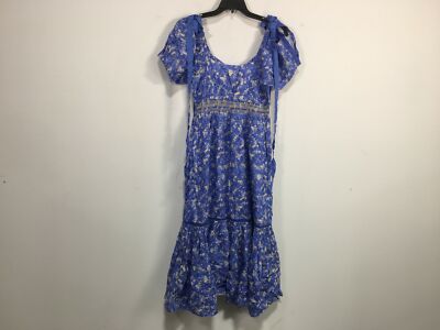 angie blue floral dress Angie Maxi Dress main image 1