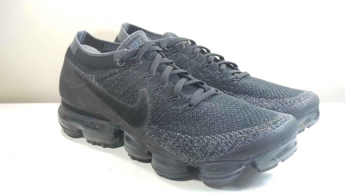 NIKE 2017 AIR VAPORMAX FLYKNIT 849558 007 BLACK 10 SAFARI MAX 90 1