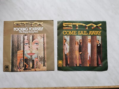 STYX Vinyl Singles, Fooling Yourself und Come Sail Away