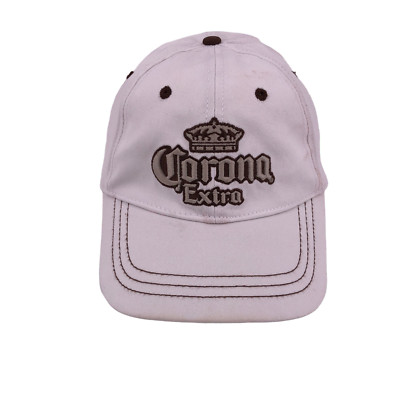 Corona Extra Baseball Cap Hat Cream Brown Embroidery One Size Fits Most