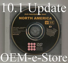 2008 2009 2010 Toyota Land Cruiser Highlander GPS Navigation DVD U.S CAN Map OEM