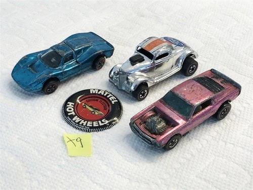 HOT WHEELS RED LINE VEHICLE COLLECTION LOT #X9