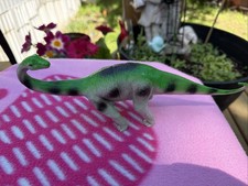 Vintage Greenbrier International Brontosaurus Dinosaur Figure Toy PVC Plastic