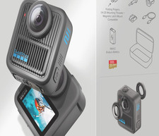 GoPro MAX2 360 Camera Bundle 64GB microSD Carrying Case Black Lower Than Retail