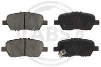 A.B.S. Bremsbelagsatz Scheibenbremse 35232 FüR Honda Crossroad RT3