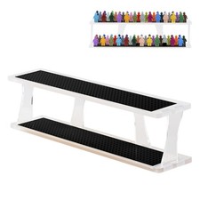 Tabletop Stackable Minifigure Display Case Holds Up to 72 Minifigures Or Mini...