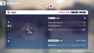 Shiny Elite Algitt  Level 5 6IV + Max EV / DV  Für Pokemon Legenden Z-A