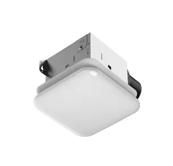 50 CFM Commercial Electric Ceiling Mount Bathroom Exhaust Fan for Side Installation