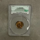 1956 Lincoln Wheat Small Cent CAC MS64RB Red Brown Uncirculated