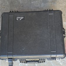 Pelican 2412TR Black Rigid Plastic Hard Camera Case w/ Foam Insert