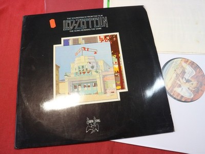Led Zeppelin THE SONG REMAINS THE SAME  Swan Song SS 89402 Portugal 2 LP-Set