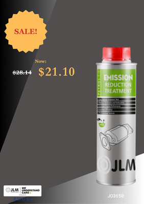 JLM Petrol Emission Reduction Treatment - J03150