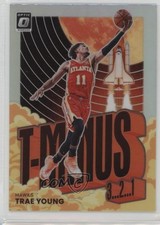 2021-22 Panini Donruss Optic T-Minus 3 2 1 Holo Prizm Trae Young #13 1i3m