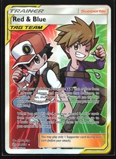 Red & Blue 234/236 Cosmic Eclipse Ultra Rare Holo Pokemon Card