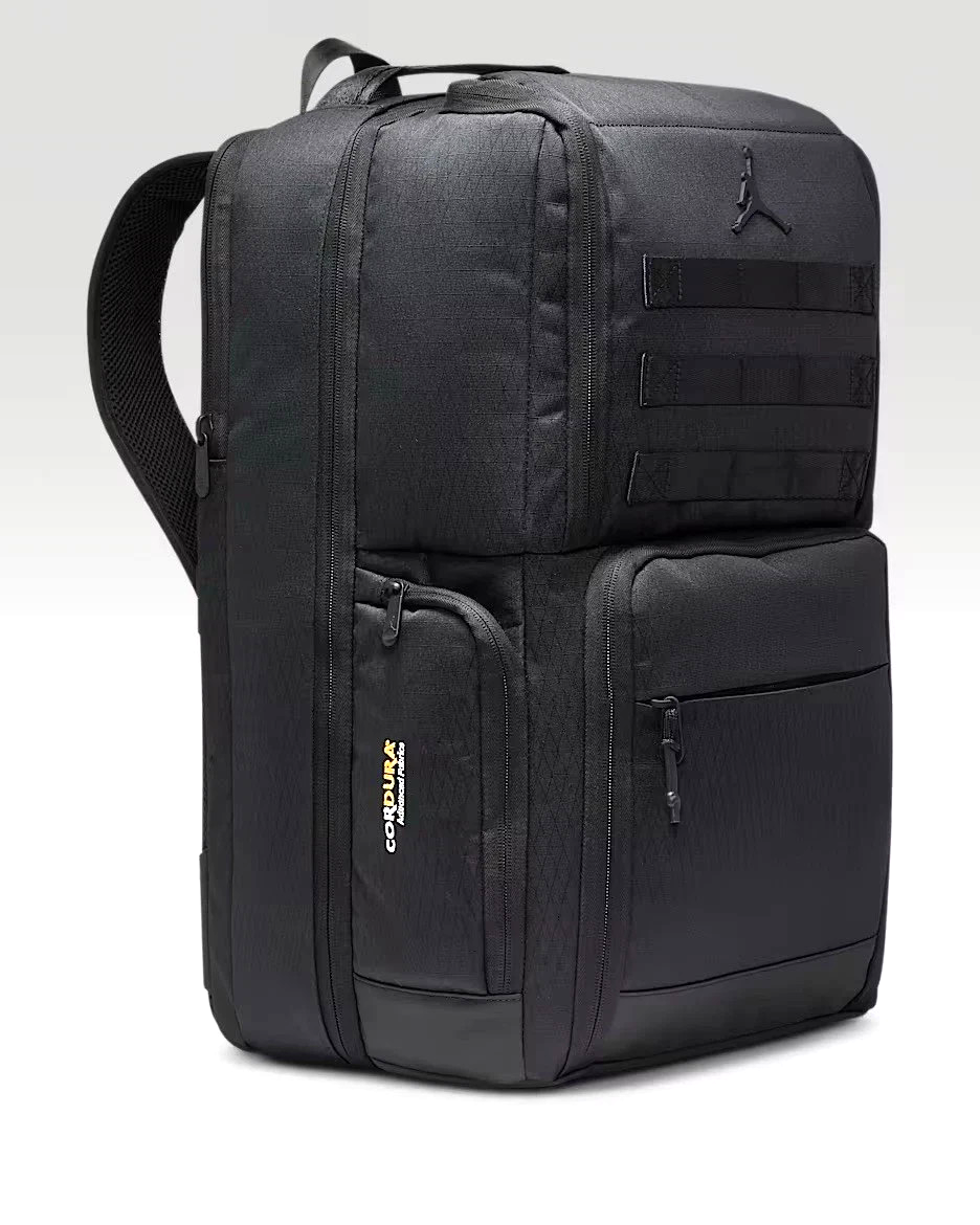 Nike Air Jordan Collector Backpack 15" Laptop MA0944-023 Black Large Bag  Back | eBay