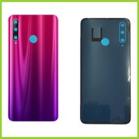 Akkudeckel FüR Huawei Honor 20I GehäUse Backcover Lila + Kameraglas