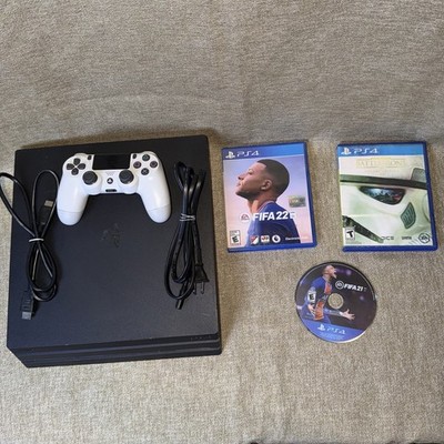 SONY PLAYSTATION 4 PRO CONSOLE PS4 1TB W/ CONTROLLER WORKING 11.52 FIRMWARE