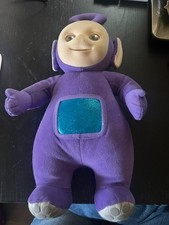 Vintage 1998 Teletubbie Tinky Winky Purple 15" Plush by Eden