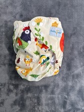 Babygoal Cloth Diaper Cover, Chicken Print, Adjustable Snap Reusable One Size