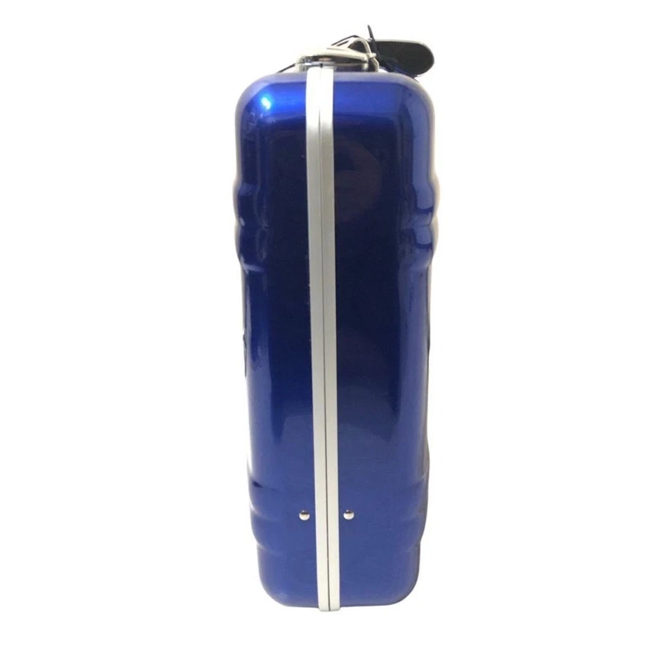 Estojo Zero Halliburton Attaché 13L azul 44×33×12 cm - Imagem 3 de 4