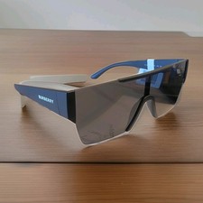 BURBERRY BE4291 346487 Matte Black Grey 38 mm Men's Sunglasses