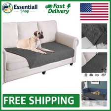 30x70 Inch Stylish Waterproof Pet Cover Blanket, Reversible for Sofa Bed