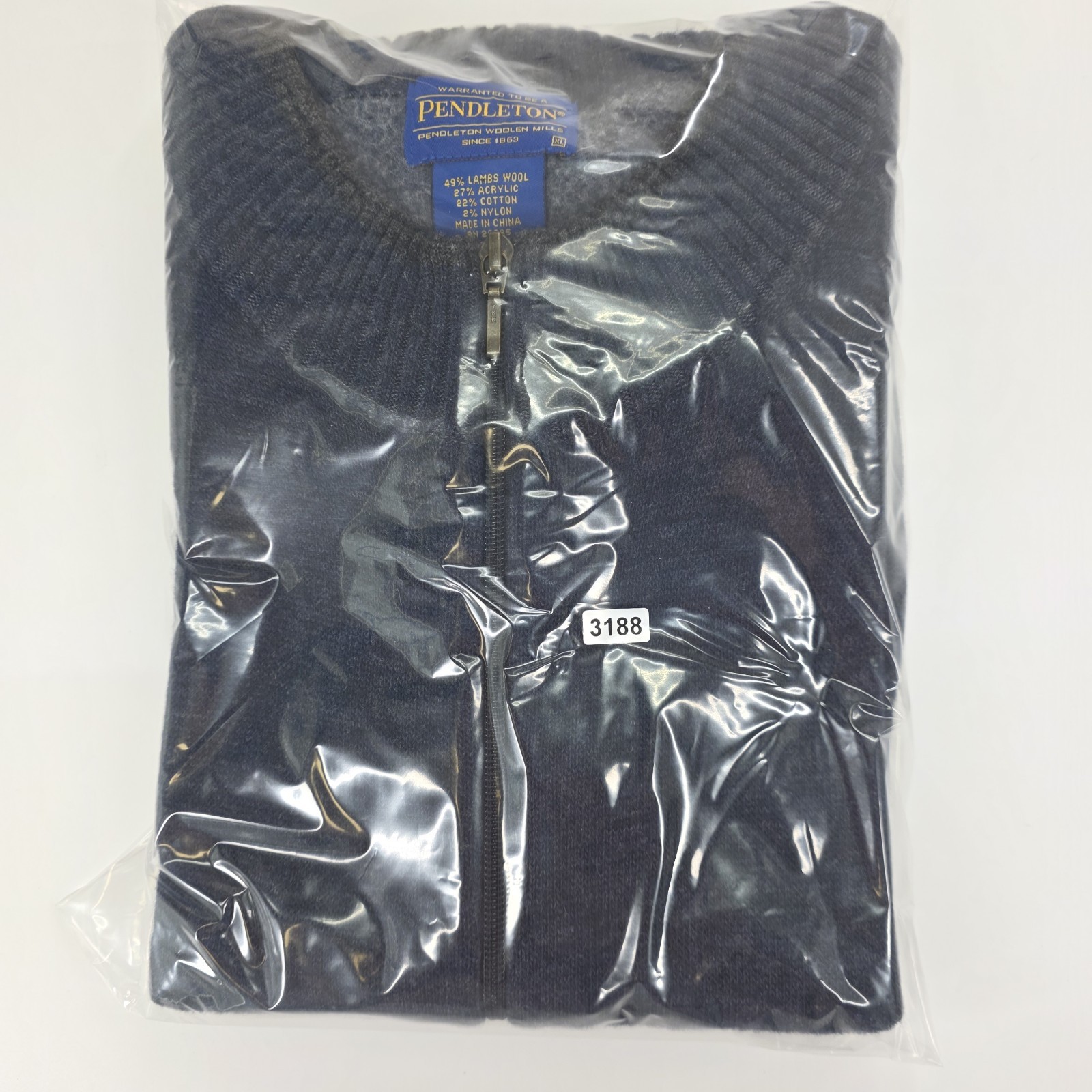 Pendleton Lambswool Blend Full Zip Sweater Vest X… - image 10