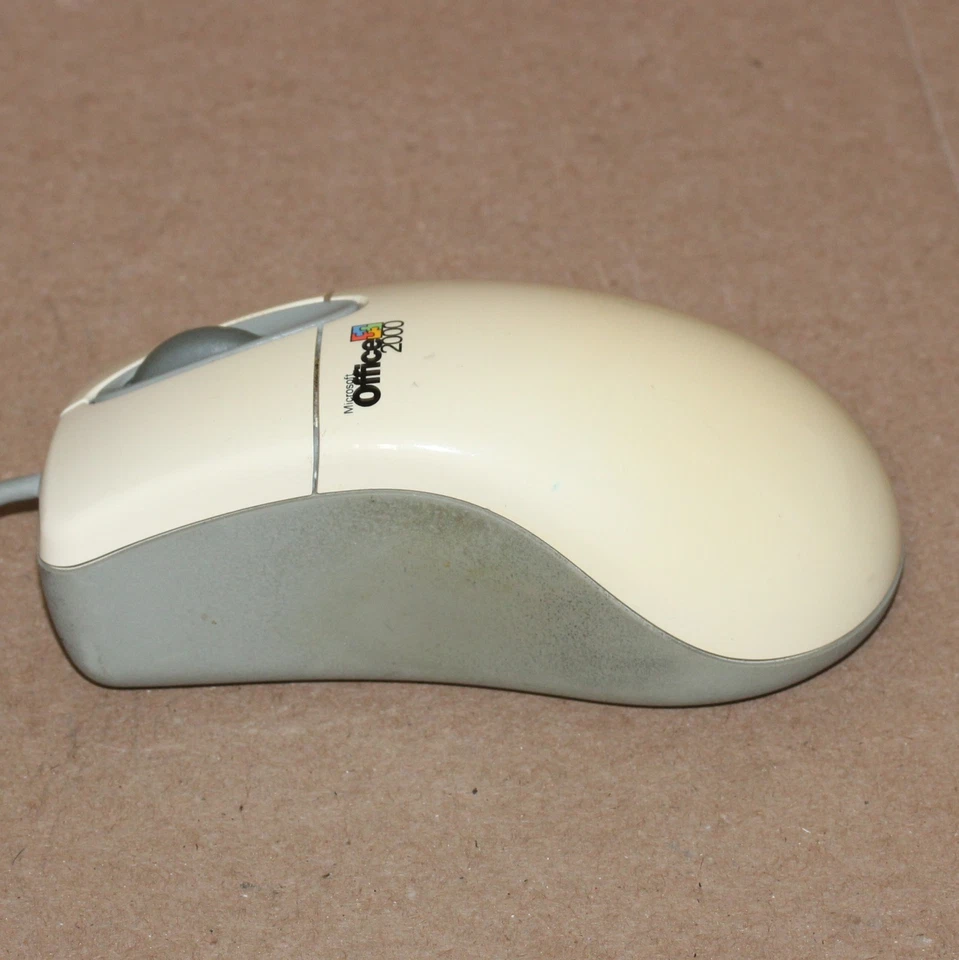 Rare Microsoft Office 2000 Intellimouse Pro Serial PS/2 Mouse Vintage Computing - Image 3 of 4