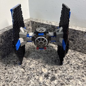 LEGO Star Wars TIE Fighter 7263 Complete W/ Minifigs & Manual - Read Description