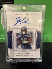 2019 Panini National Treasures UGO AMADI /28 (RC) Auto #126