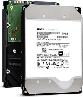HUH721010AL4200 HGST Ultrastar He10 10TB 7200RPM SAS 12Gbps 256MB