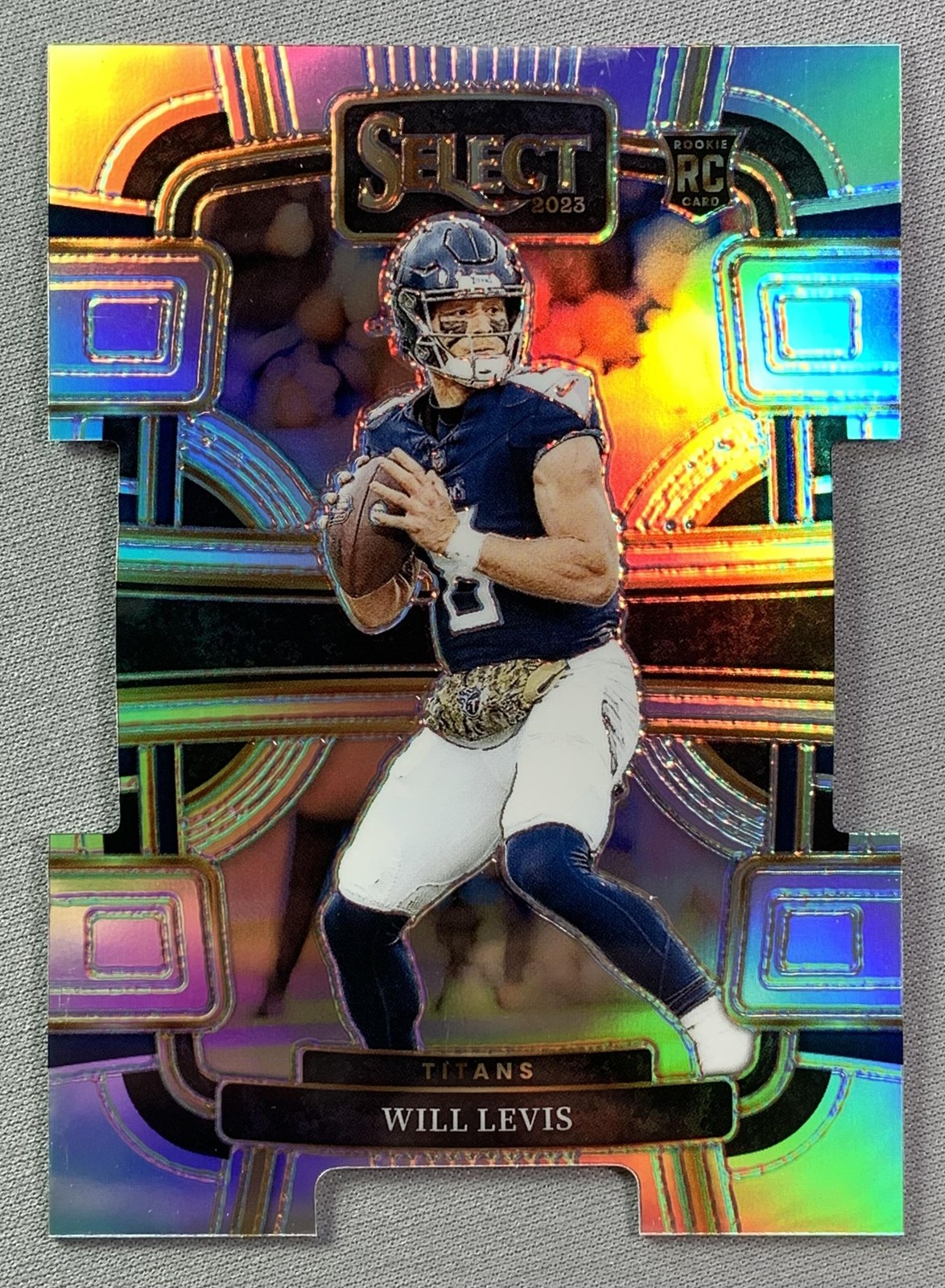 2023 Panini Select Silver Prizms Die Cuts Rookie RC #96 Will Levis Titans