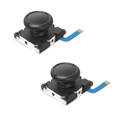 2-Pack Replacement Joycon Joystick Drift Fix Analog Thumb Stick for Nintendo Swi