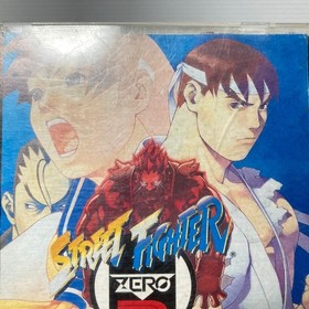Lot 4 Street Fighter Zero 1 & 2 & Real Battle on Film etc  Sega Saturn  Japanese