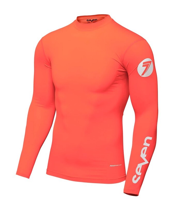 Maillot junior Seven Zero Corail compression pour motocross - 2