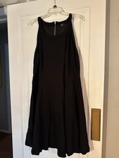 Torrid black high neck skater dress size 22